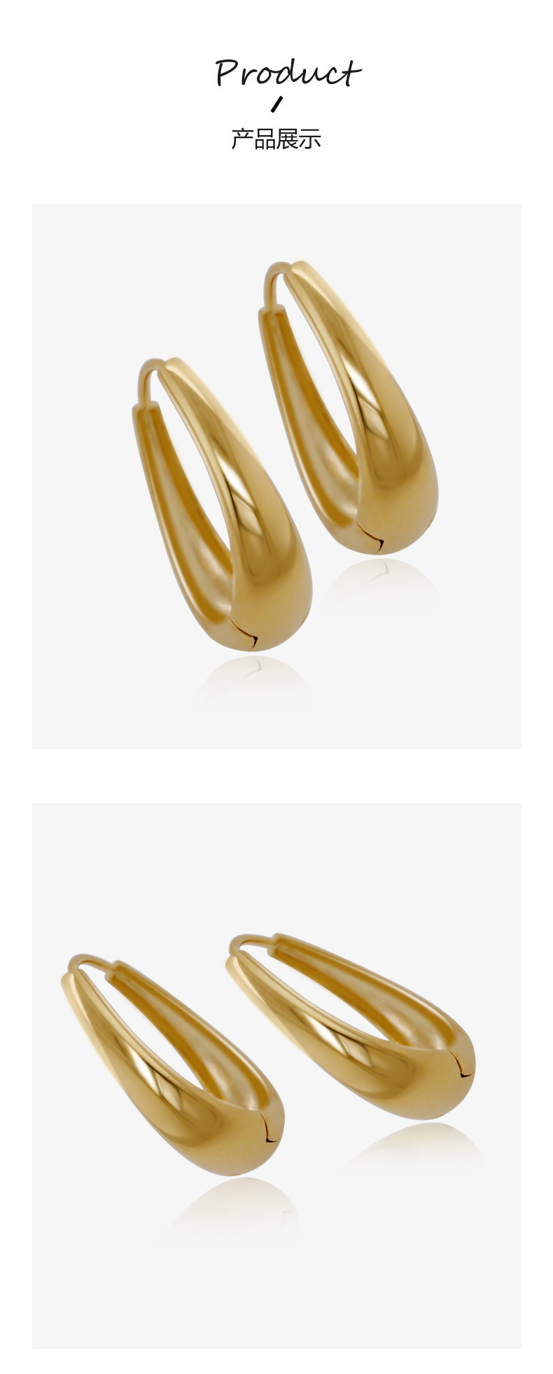 925纯银耳环女百搭度假风耳圈轻奢ins小众耳饰高级感饰品夏季批发详情8