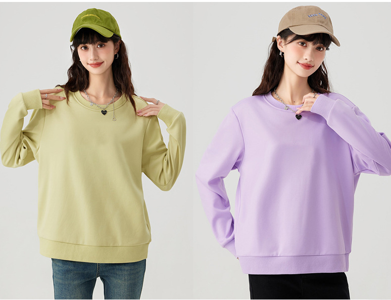 Purple fabric for sweatshirts is directly supplied by the manufacturer in Keqiao pic 9