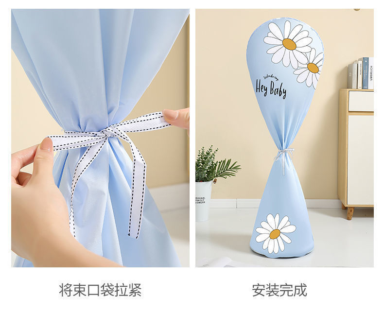 风扇罩全包电风扇防灰尘罩子通用型盖落地尘布套包防护防尘神器详情7