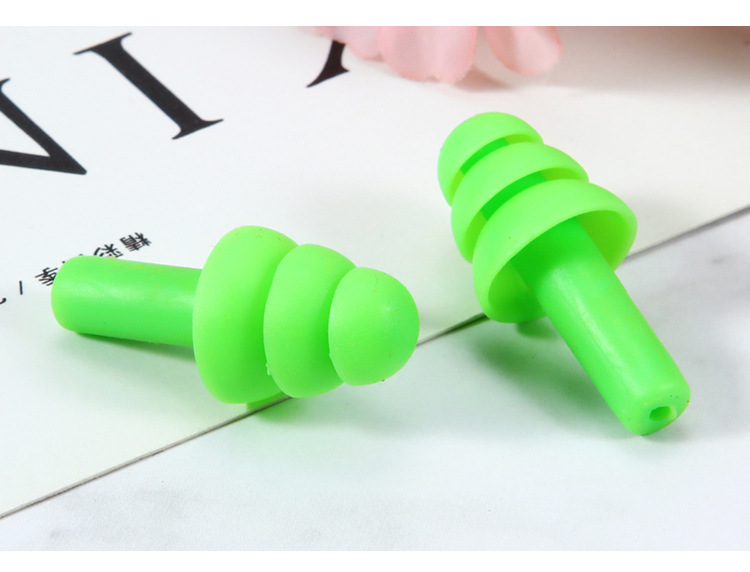 Wireless silicone Christmas tree soundproof earplugs 1270 noise-reducing sleep plugs Industrial bullet-type waterproof swimming earplugs pic 21