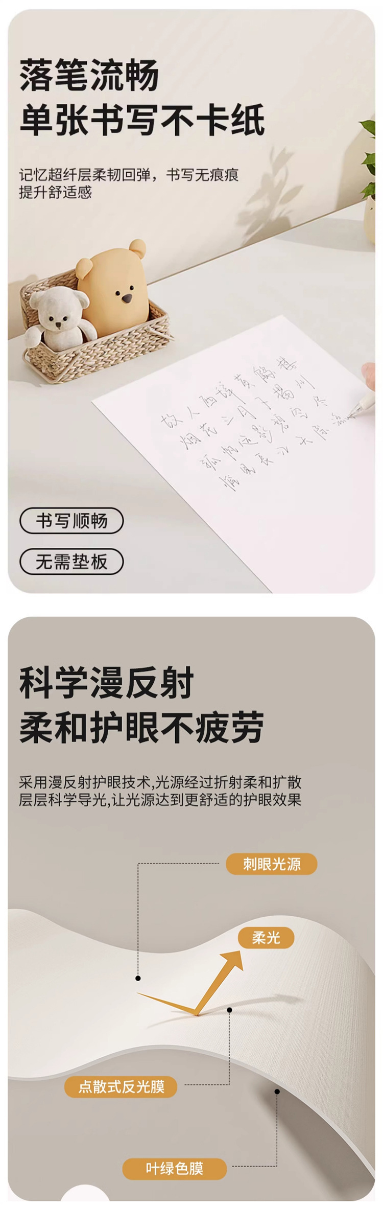 皮革餐桌垫防油防水防烫桌垫免洗桌布茶几桌面保护垫长方形垫子详情5