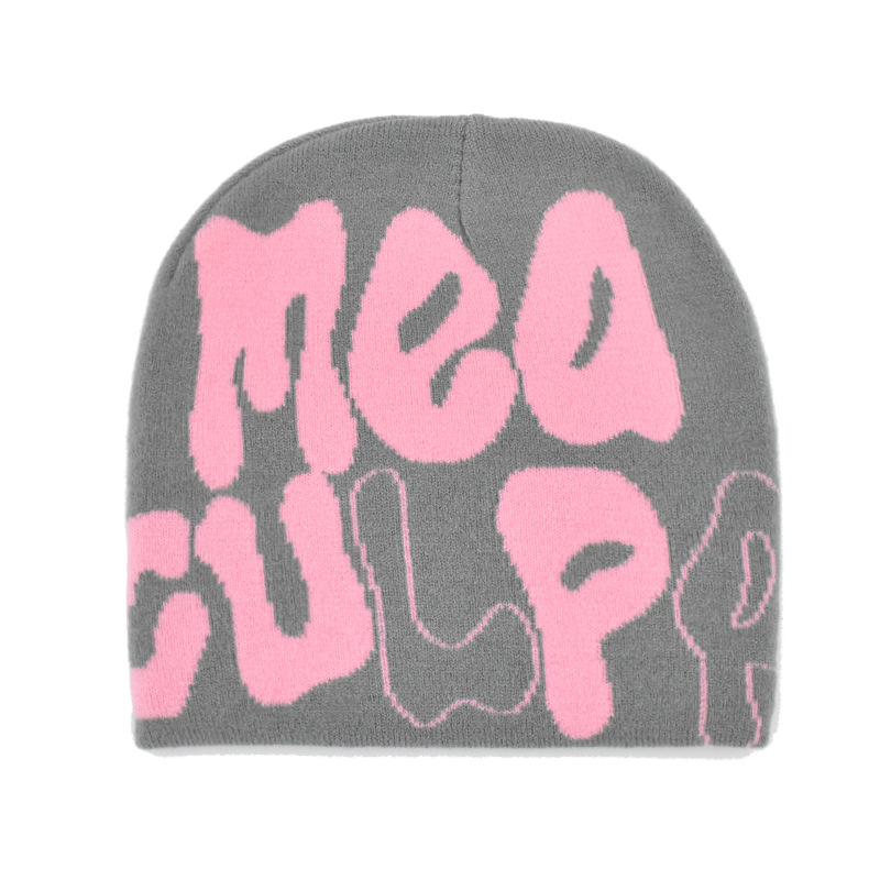 Amazon cross-border bestsellers: knitted hats for men and women, jacquard hats, popular hats from Europe and America, hip-hop hats, letter hats, AliExpress from Europe and America pic 28