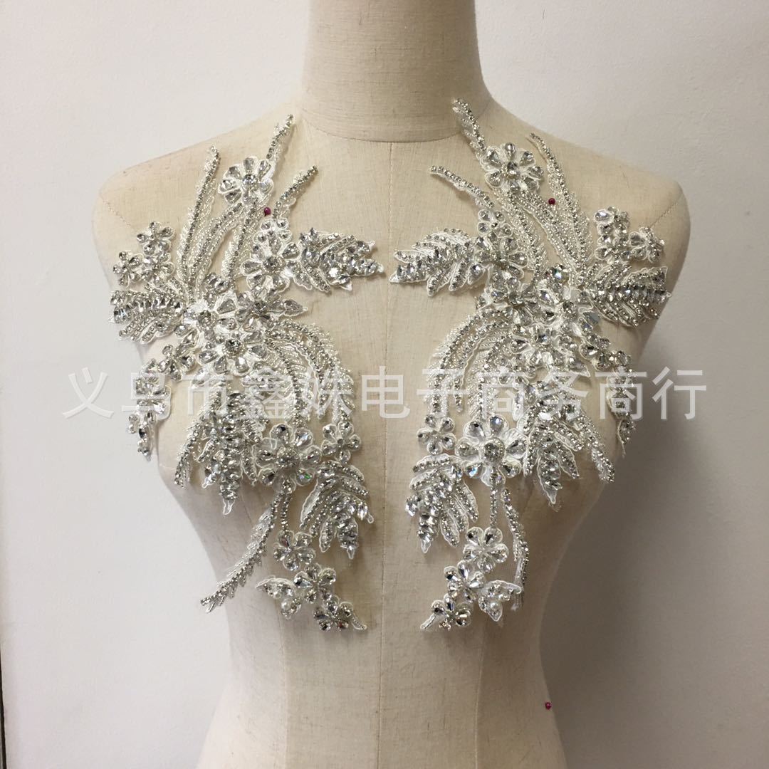 AB水钻热熔胶烫钻水钻贴花DIY 婚纱礼服配饰详情17