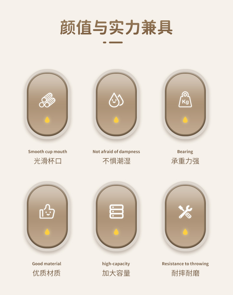 云朵漱口杯双色云朵洗漱杯家用牙刷刷牙杯子寝室学生可爱洗漱杯子详情4