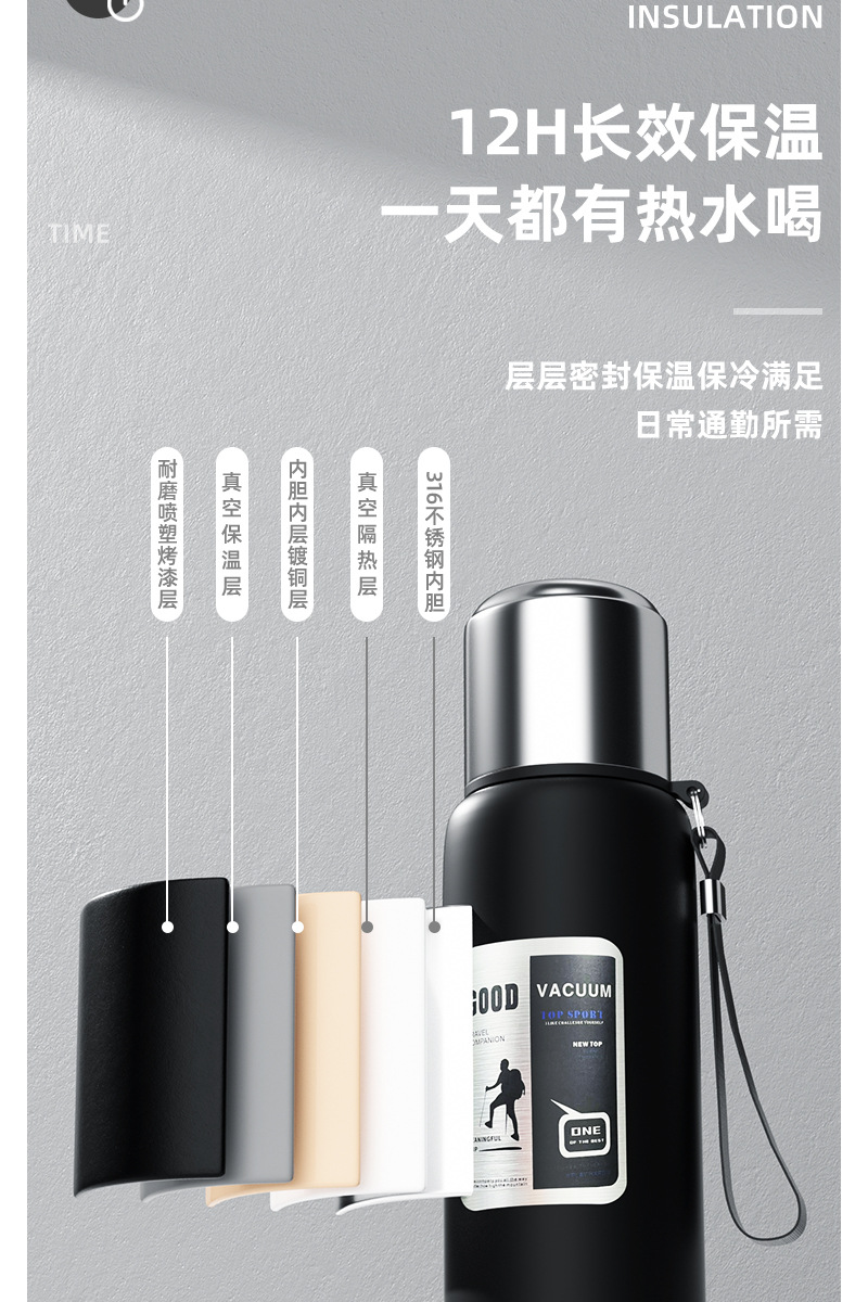 简约带盖保温杯女生316不锈钢学生上学专用2024新款可爱泡茶水杯1详情6