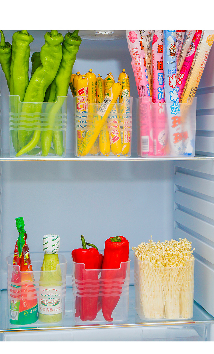 冰箱侧门收纳盒鸡蛋食品级姜保鲜盒家用侧面内侧储物厨房冷冻神器详情11