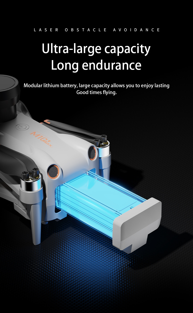 Cross-border unmanned aerial vehicle three-axis gimbal GPS positioning automatic return, brushless high-definition aerial photography, laser obstacle avoidance remote control screen pic 28