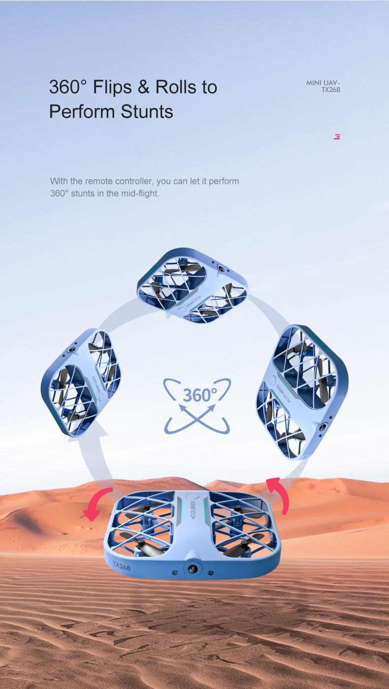 Cross-border mini bestseller Mini Quadcopter drone 8K grid pocket aircraft remote control plane pic 13