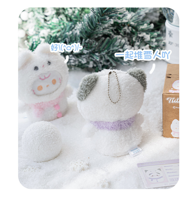 RosyPosy Soft Design Tutu&byebye plush Pain Bag Pendant Christmas Gift Schoolbag Doll Pendant pic 17