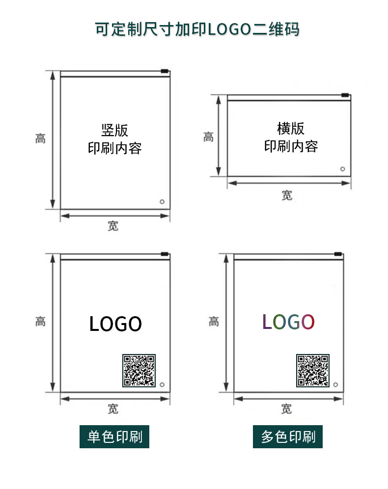 加厚eva透明磨砂拉链袋饰品内衣内裤包装袋塑料服装自封袋现货详情18