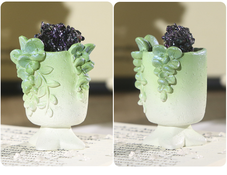 如沐花间能量盲盒 创意水晶设计树脂工艺品摆件桌面装饰摆件盲盒详情17