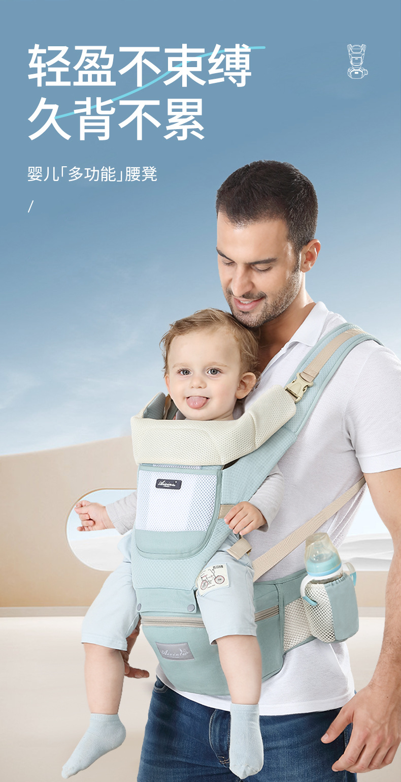 工厂现货  婴儿背带    婴儿腰凳   四季多功能通用 CPC  CE证书详情2