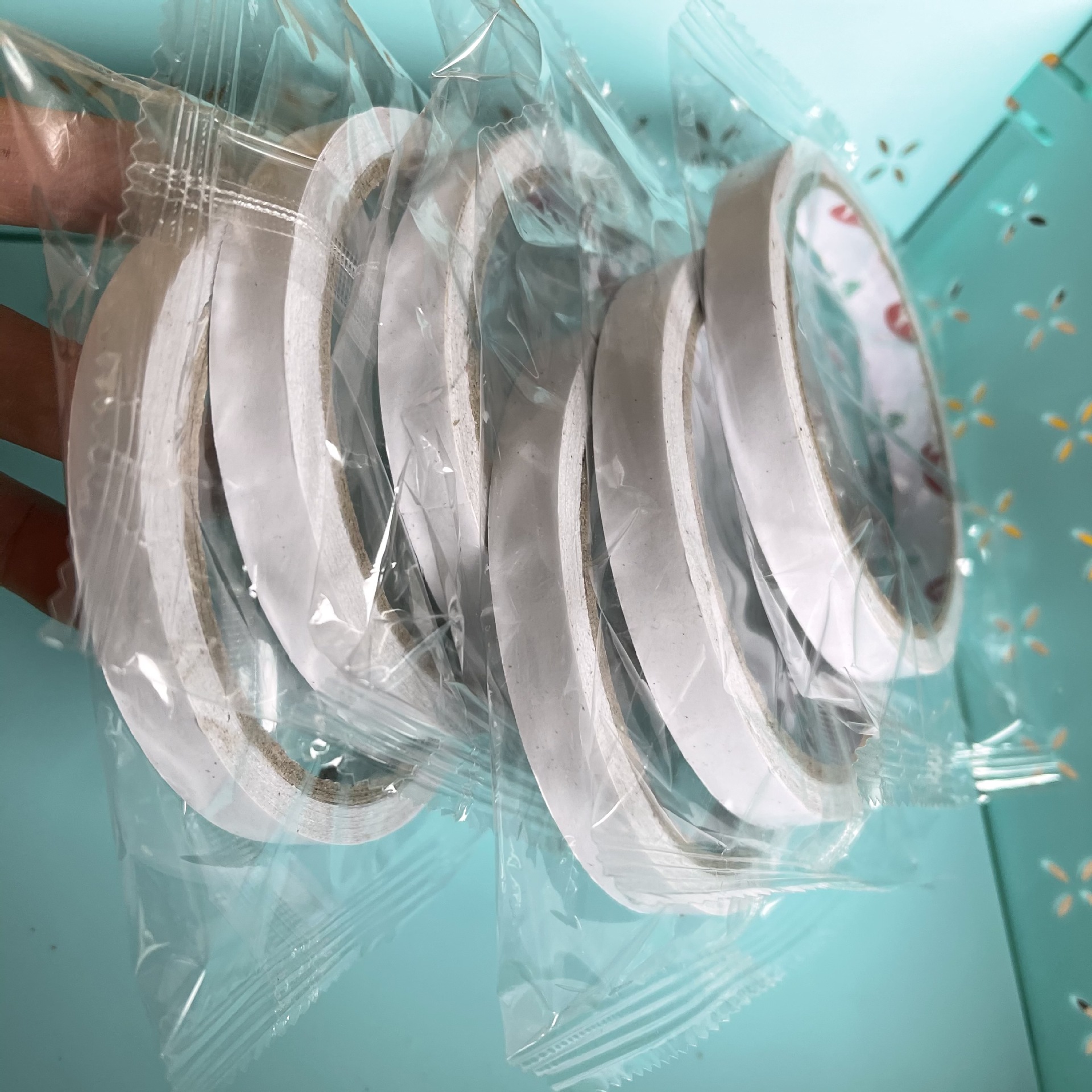 【 Zone 1-2 】【 Individual Packaging 】 Double-sided tape 300 yuan per box, individual packaging stationery double-sided tape, single and double-sided adhesive tape, hand-torn double-sided tape, 1 yuan for wholesale supply, 2 yuan for wholesale pic 5