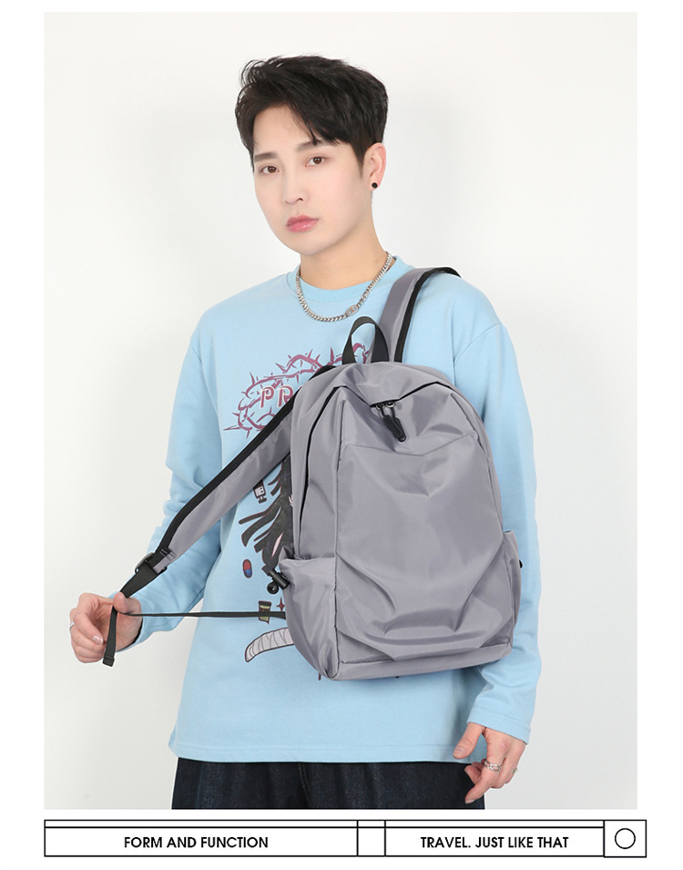 男女通用双肩包迷你小背包防泼水面料旅游背包小号中号双肩背包潮详情9