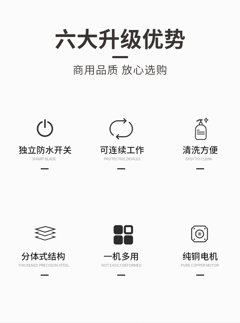 商用厨房食堂多功能切菜器刨丝切丝切片自动切萝卜丝土豆丁黄瓜片详情2