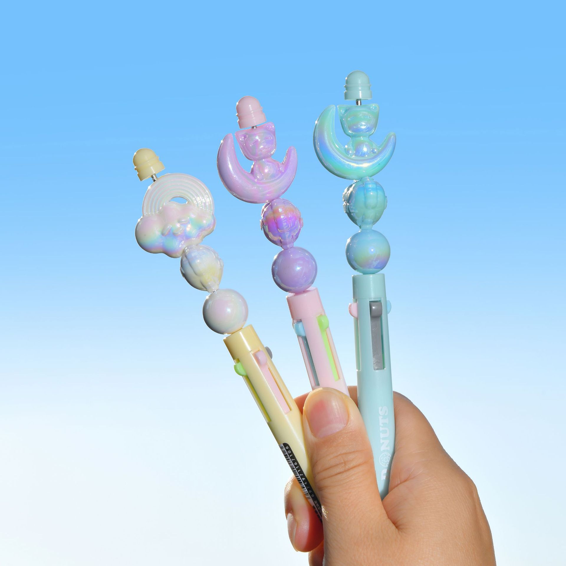 Chenxi Chuan Chuan Le 4-color Ballpoint Pen, creative and fun medium Oil pen, notebook, drawing, marking and color pen, New stationery wholesale pic 17
