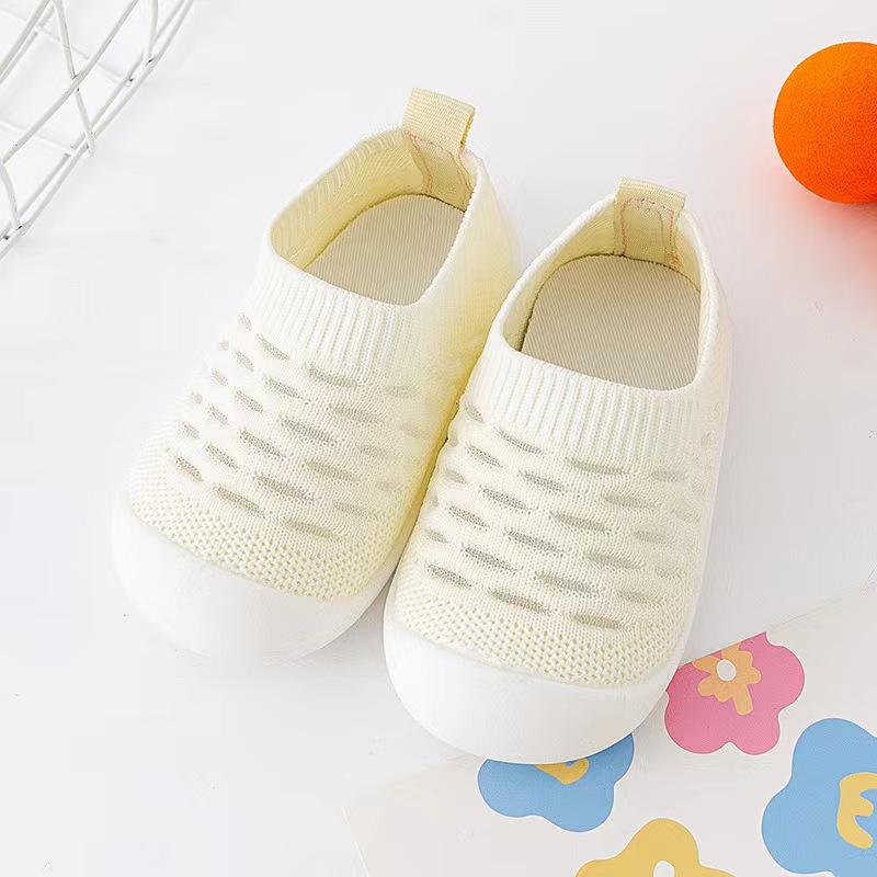 Baby walking shoes with soft soles, fly-woven single mesh, breathable, summer sandals, anti-slip, suitable for children aged 6 months to 3 years pic 6