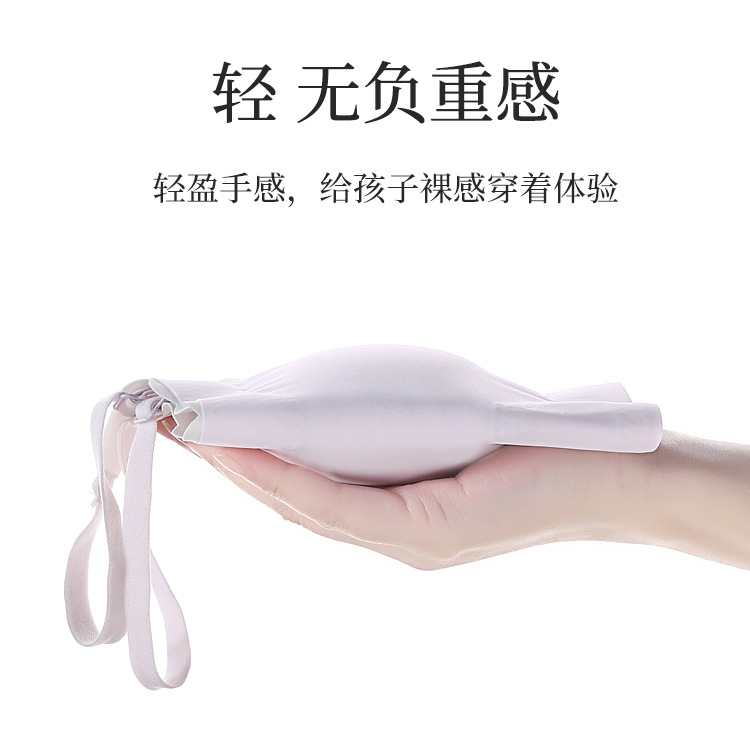 Summer thin ice silk strapless vest for girls in the growth period, seamless bra for junior high school and senior high school students pic 9