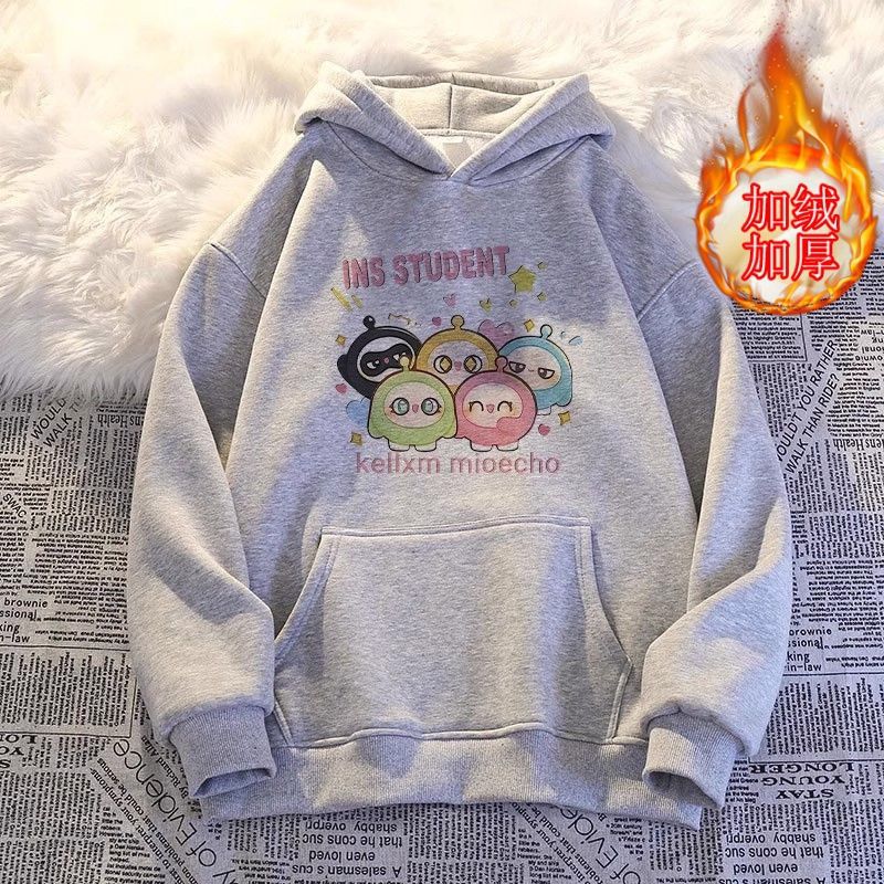 男女童卫衣长袖连帽卫衣套头动漫卡通可爱童装中大童卫衣定制LOGO详情13