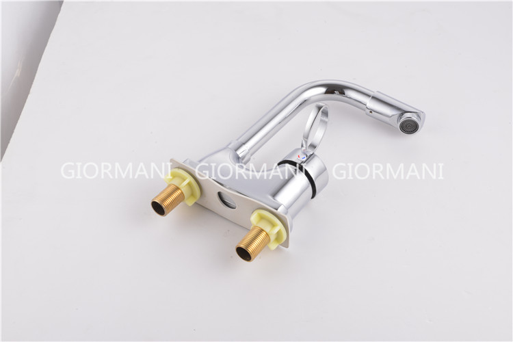 双孔单把面盆水龙头 浴室洗手盆混水阀 南安卫浴水暖厂家直销详情10