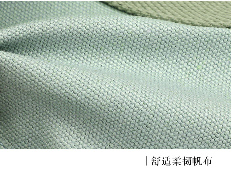 小包加拉链日本千层包小众简约单肩包手提加厚帆布手机水桶托特包详情11