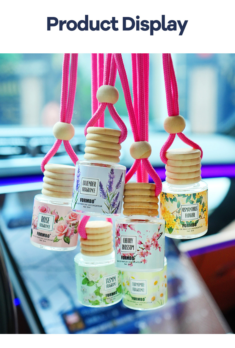 【跨境专供】FORMBO车载香薰清新花香淡香小巧汽车香薰挂件批发详情18