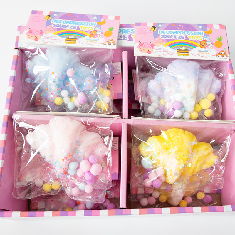 Kneading bagged Little Pony stress-relieving Silicone Kneading Fun Super soft and sticky mud-like internet-famous slow rebound toy pic 13