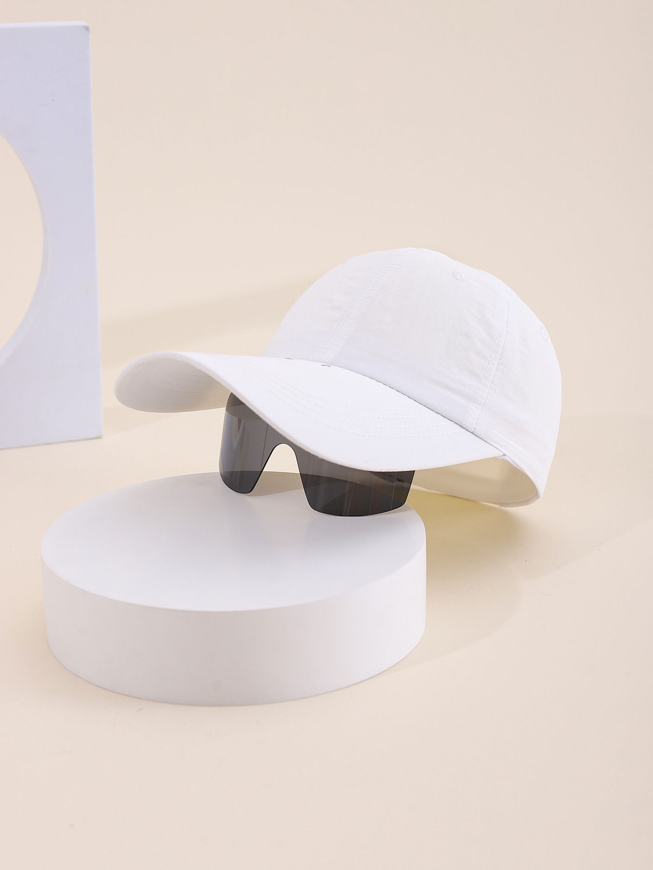 Spring and summer new baseball cap, quick-drying cap, extended brim with sunshade, dual-purpose lightweight sun protection cap, sports fishing cap pic 4