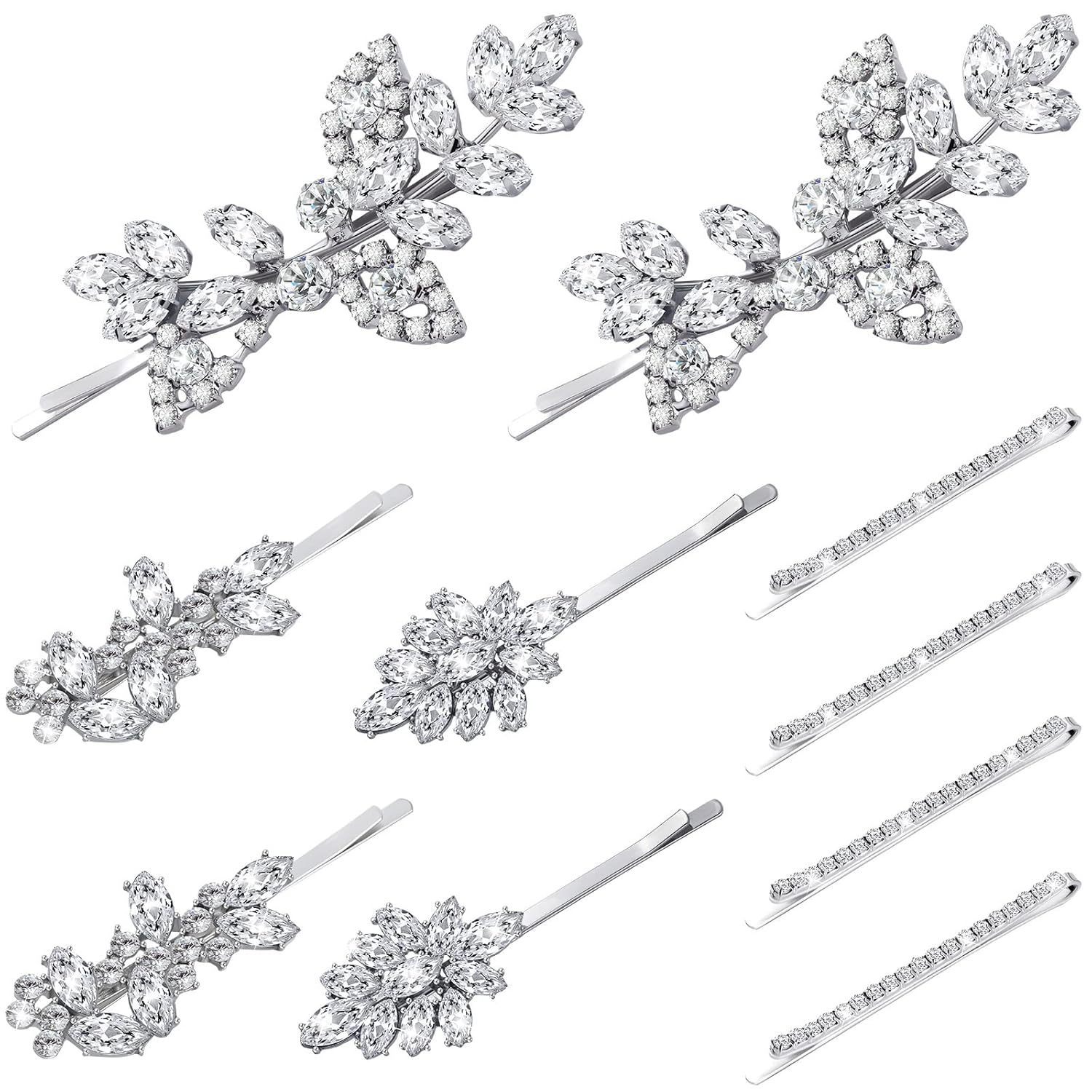 Wholesale of new cross-border elegant and stylish spring clips, alloy hair clips, rhinestone, Korean version of the back of the head ponytail clip headwear pic 24