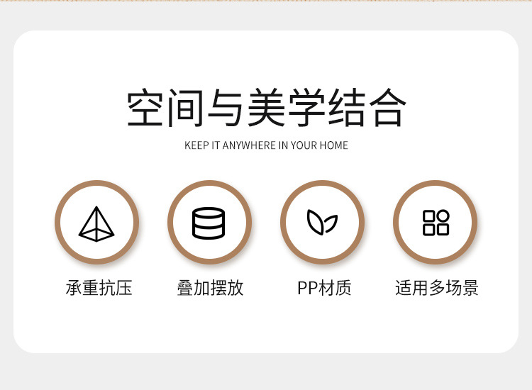 收纳盒家用带盖收纳筐桌面化妆品玩具储物盒小药箱衣物整理收纳箱详情5