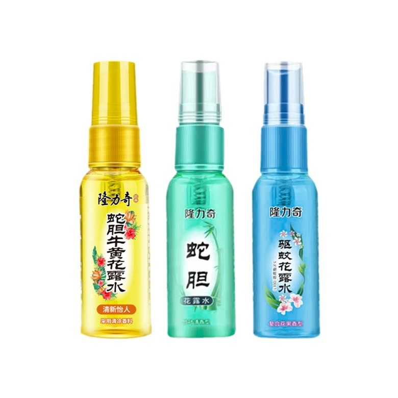 隆力奇驱蚊花露水 喷雾型驱蚊液 户外防蚊液30ml 小瓶便携随批发详情2