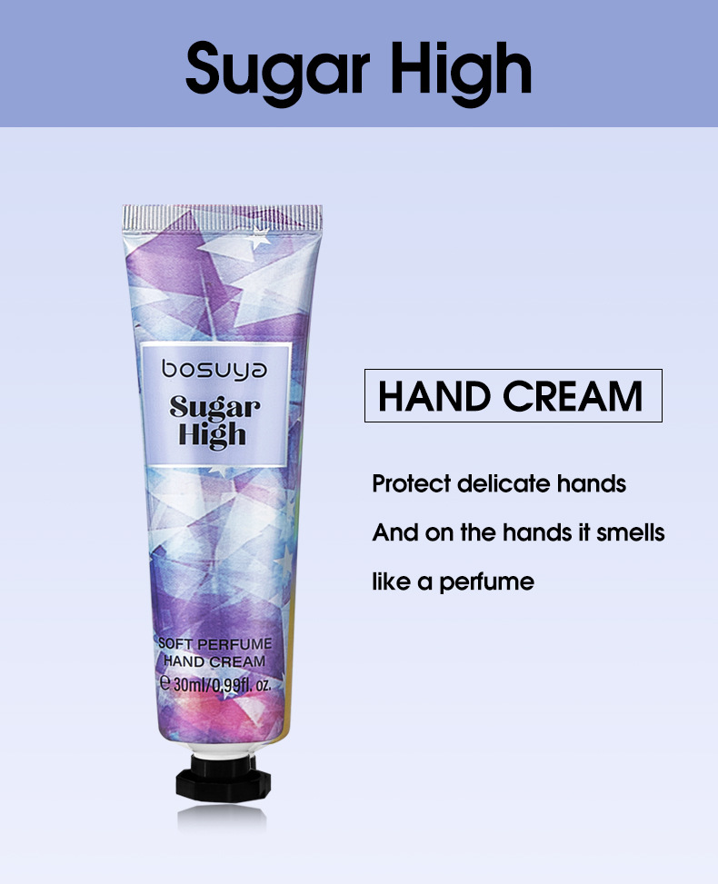 【 Cross-border Exclusive 】 Wholesale of 5-pack bosuya Perfume Hand Cream for Moisturizing, Hydrating and Refreshing Hand Cream pic 13