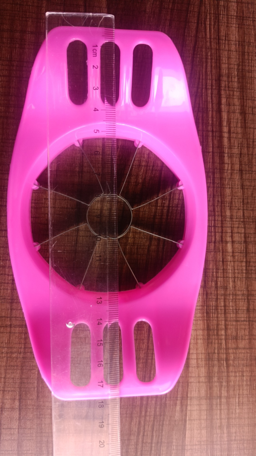 跨境专供现货塑料苹果核去除器水果分离切割器厨房不锈钢小型工具日用百货详情2