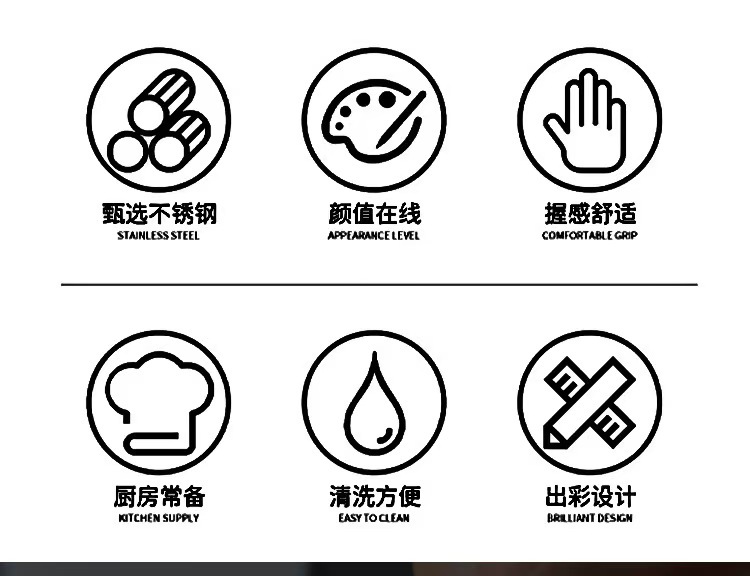 不锈钢木柄切葱器家用切葱神器葱花切丝刨丝刀刮丝刀厨房小工具详情8