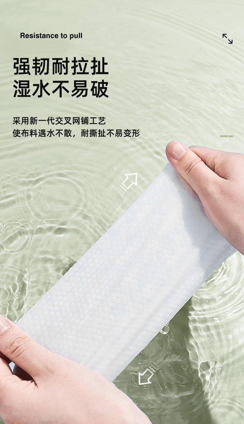 悬挂式洗脸巾一次性绵柔巾吸水底部抽洁面巾抽取式家用擦脸巾批发详情10