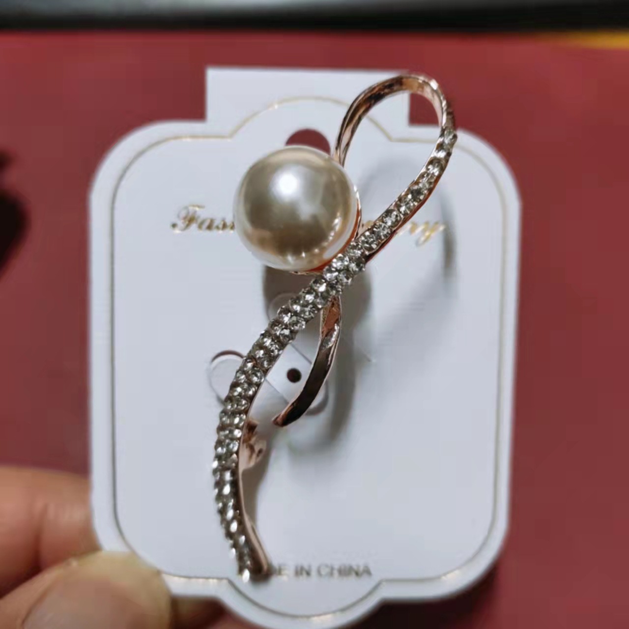 Brooch, high-end, niche silk scarf buckle, alloy Korean version diamond-encrusted coat, pearl brooch, clothing accessory, brooch, wholesale accessories pic 23