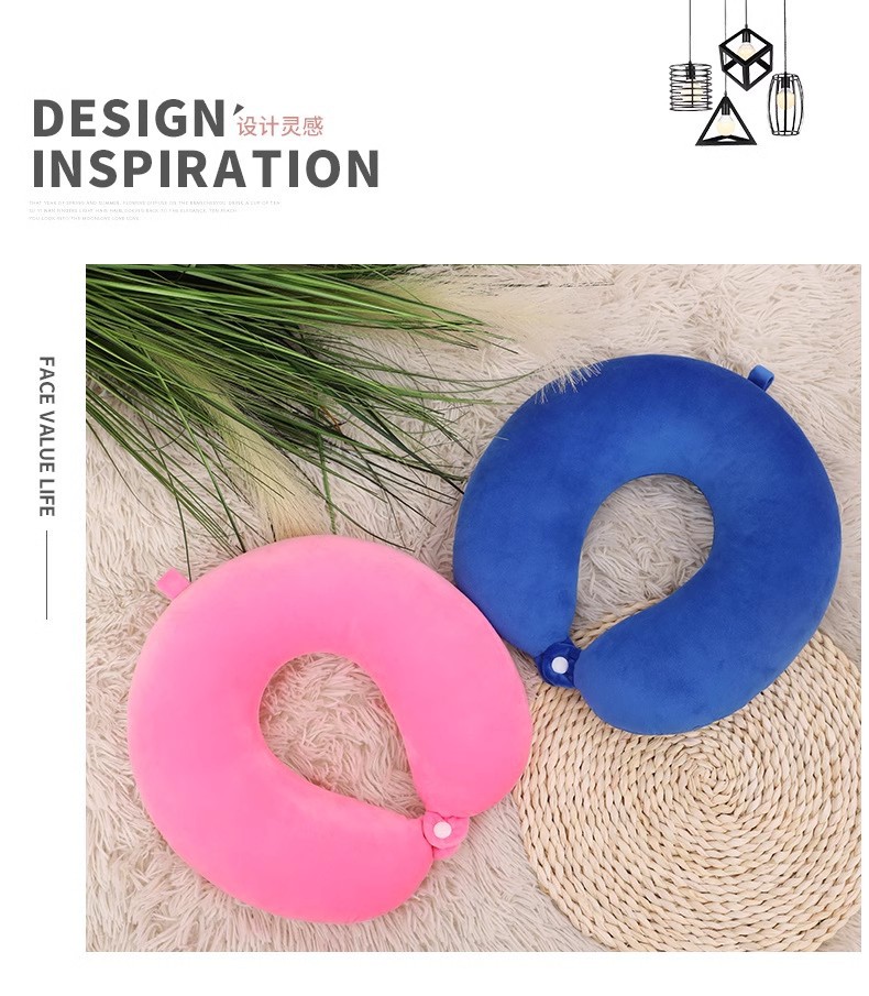 【 New customers 0.01 free shipping 】 U-shaped neck pillow, neck cushion, neck protection pillow, nap U-shaped pillow, travel pillow pic 3