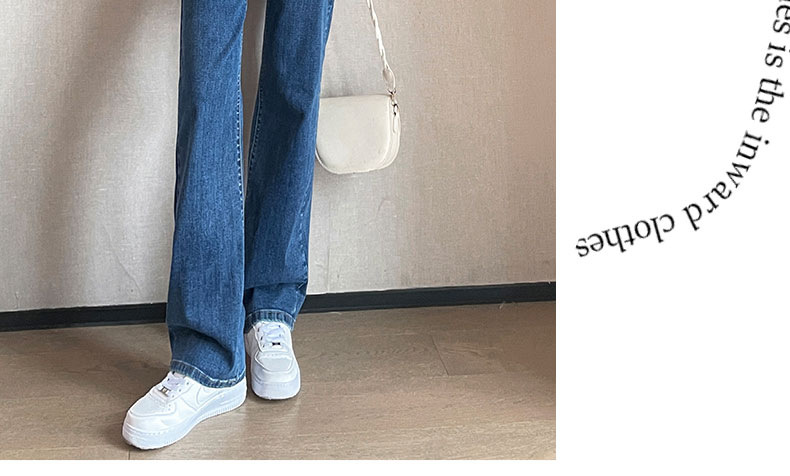 牛仔裤女春秋2025新款爆款阔腿裤九分法棍小个子薄款窄版直筒裤子详情36