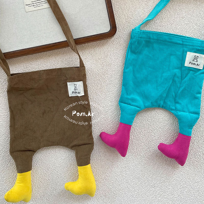 新款韩版布艺创意儿童宝宝斜挎包小猫方形收纳包可爱小脚单肩包女详情7