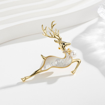 白玉兰颁奖佩戴同款玉兰花胸针高级感花朵胸花女轻奢个性别针配饰详情7