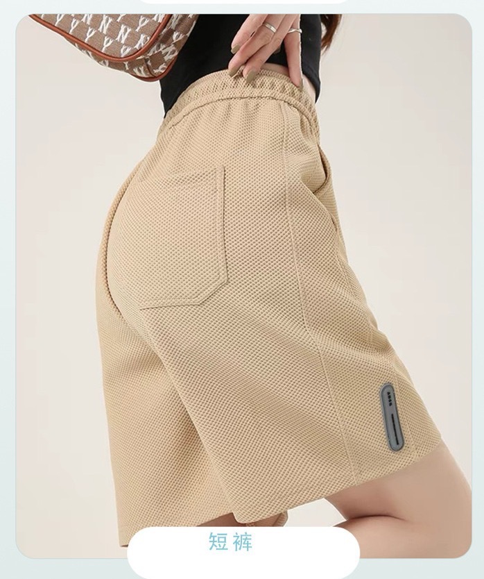 现货仿棉菠萝格200g270g肌理感面料男女装休闲服装连衣裙运动男裤详情9