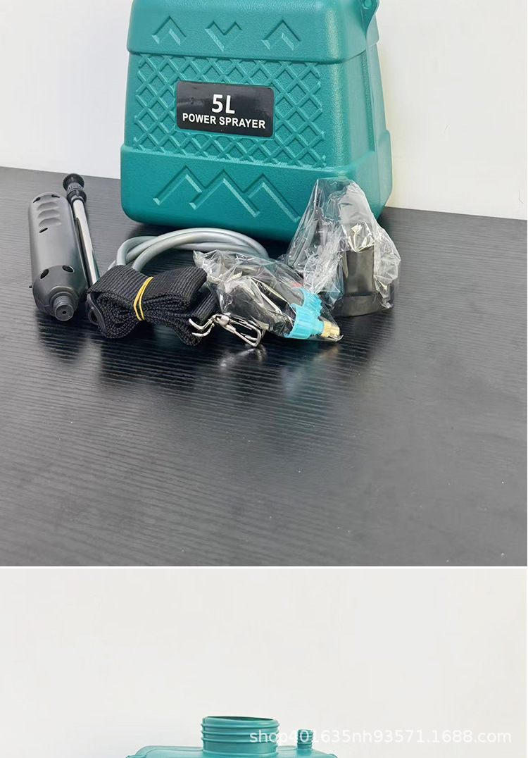电动喷壶喷雾器超细雾家用小型高压酒精消毒浇花农药喷洒神器批发详情5