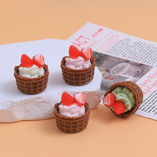 多彩鲜花花瓶夜光手工diy饰品配件奶油胶树脂小配件材料包批发详情11