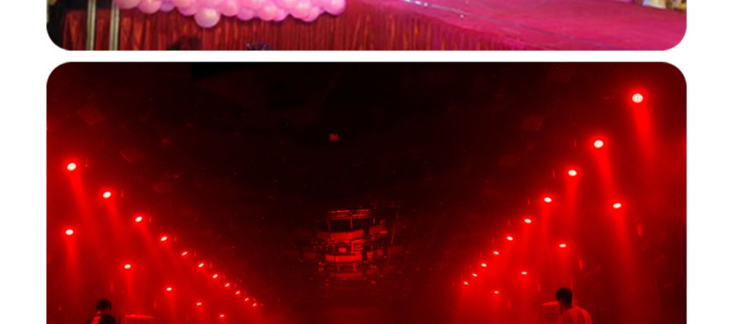 超薄帕灯24颗18灯光大功率七彩灯遥控婚庆舞台灯厂家全彩扁帕灯详情10