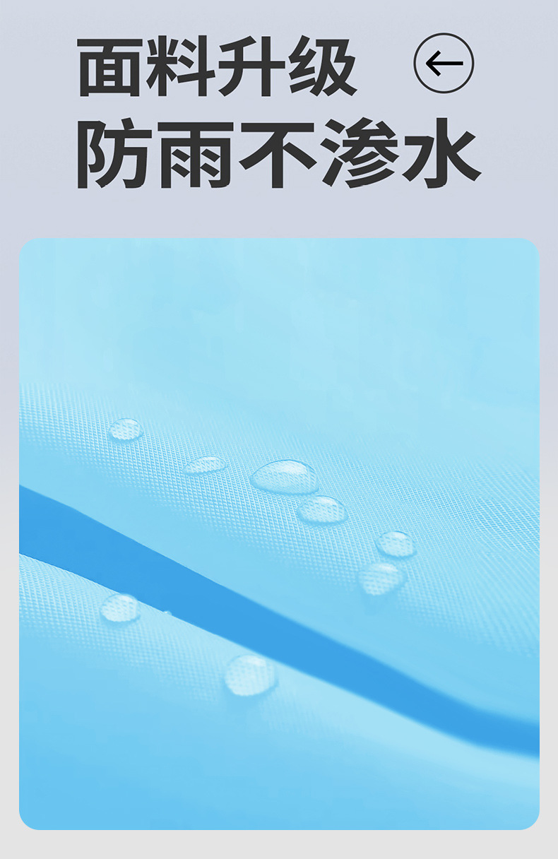 一次性雨衣加厚EVA雨衣成人长款儿童连体雨披旅游景区源头工厂详情11