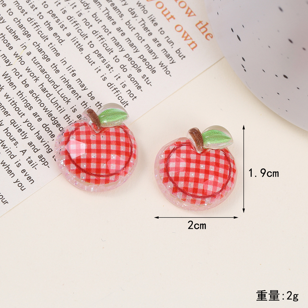 AB glue epoxy resin patch, handcrafted material, cream glue, diy phone case, hair accessory, cut surface, glitter, checkered, apple accessory pic 10