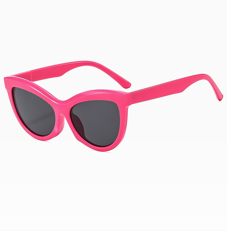 2024新款猫眼太阳镜女时尚个性穿搭走秀眼镜男防晒遮阳墨镜潮批发详情19