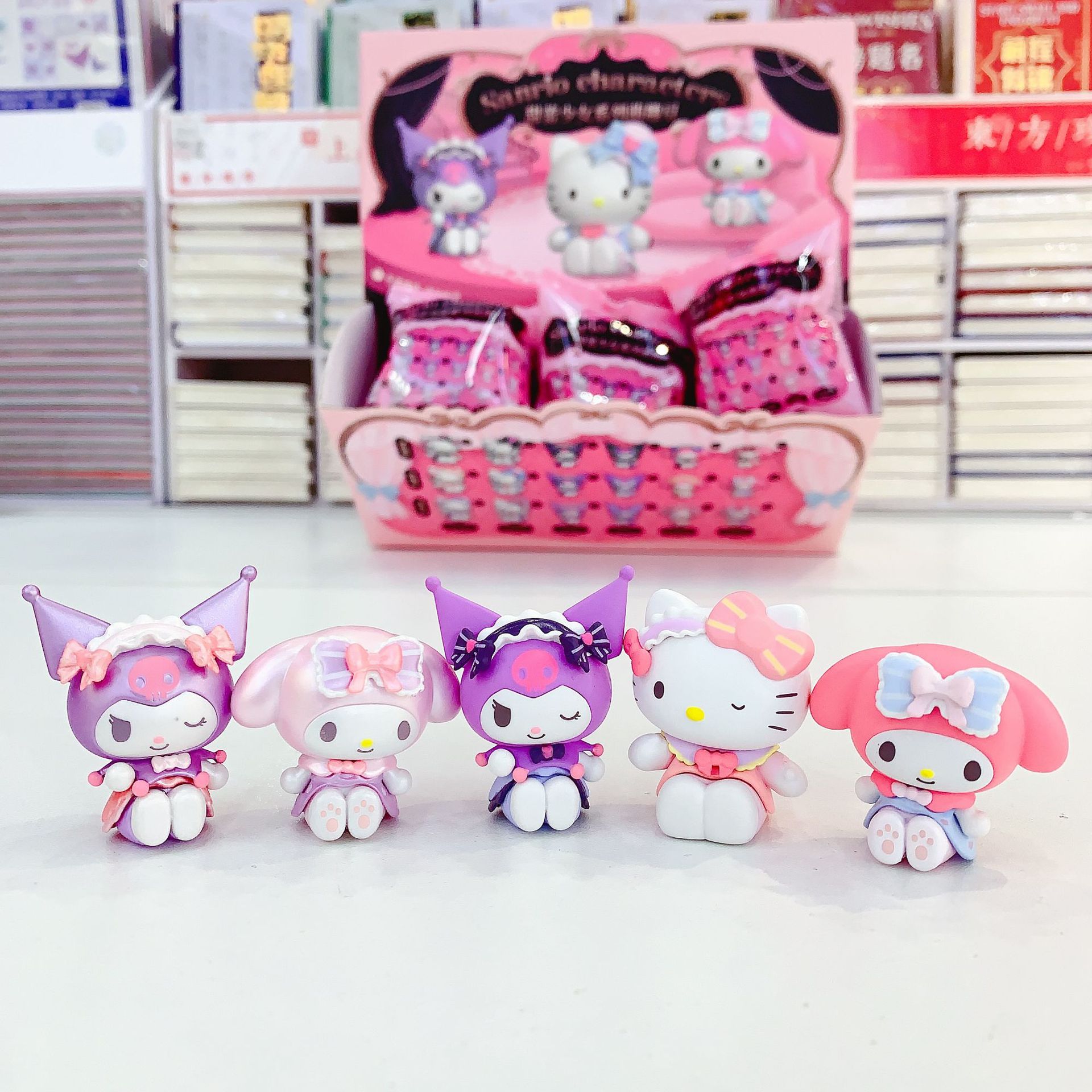Officially authorized Sanrio Cute Bean Series Sweet Bud Love Blind Box Ornaments, trendy and cute figurine ornaments as gifts pic 19