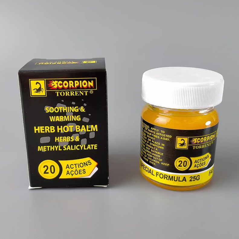 仅供跨境蝎子膏罐装防蚊清凉防暑止痒提神醒脑植物发热 薄荷膏19g详情5