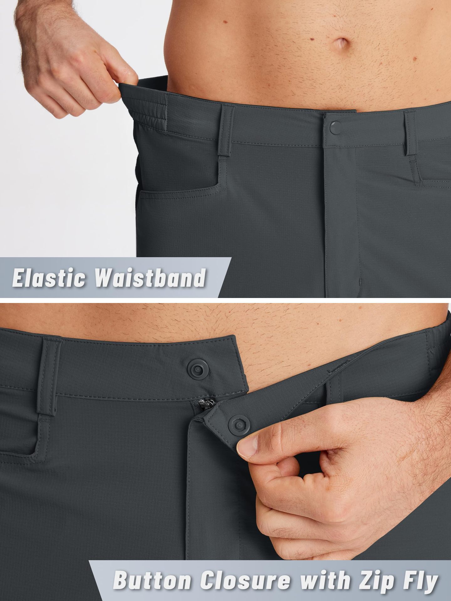 2024夏季新款热销男士速干透气凉感宽松裤弹力户外骑行跑步健身裤详情16